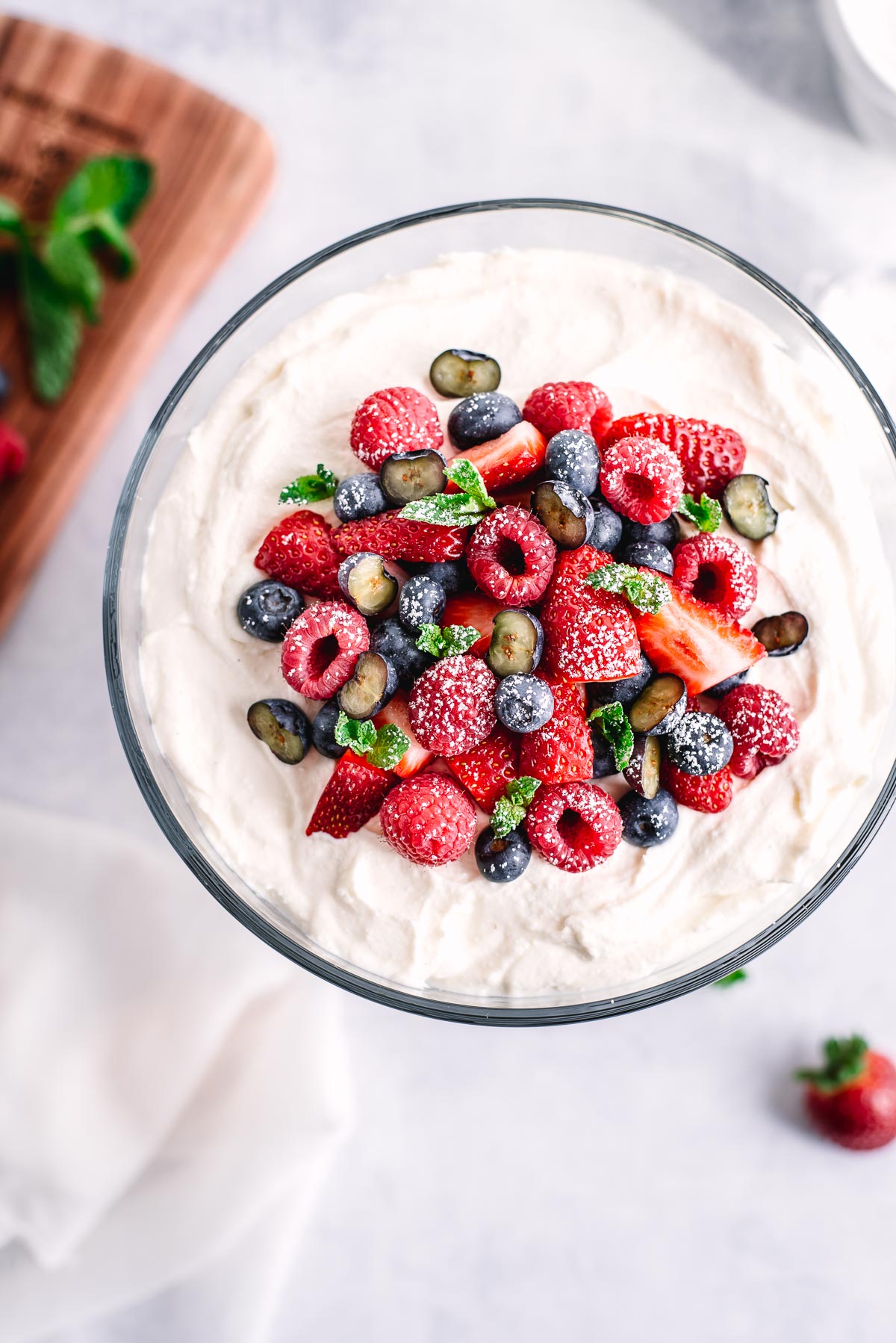 Holiday Berry Trifle