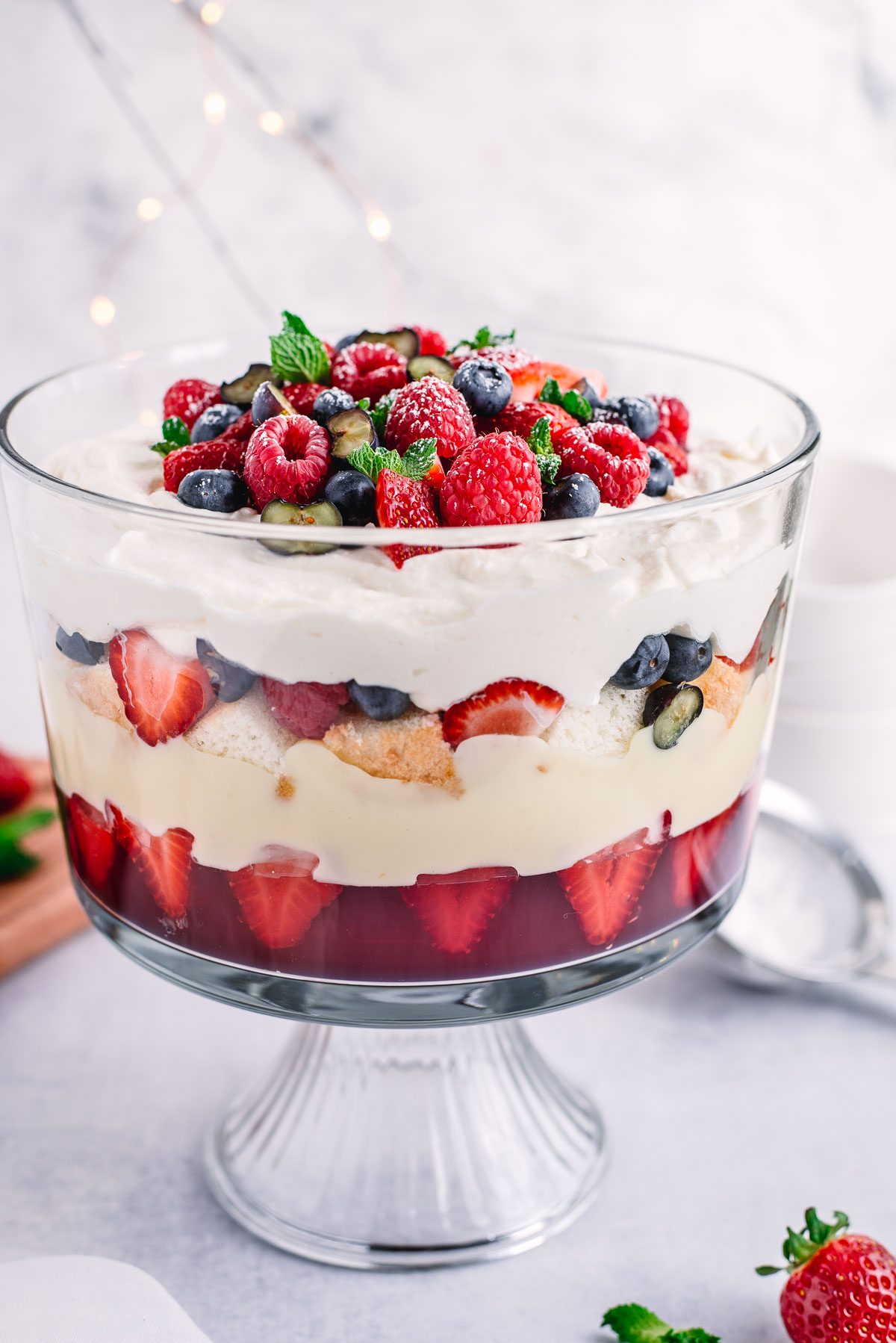 Holiday Berry Trifle