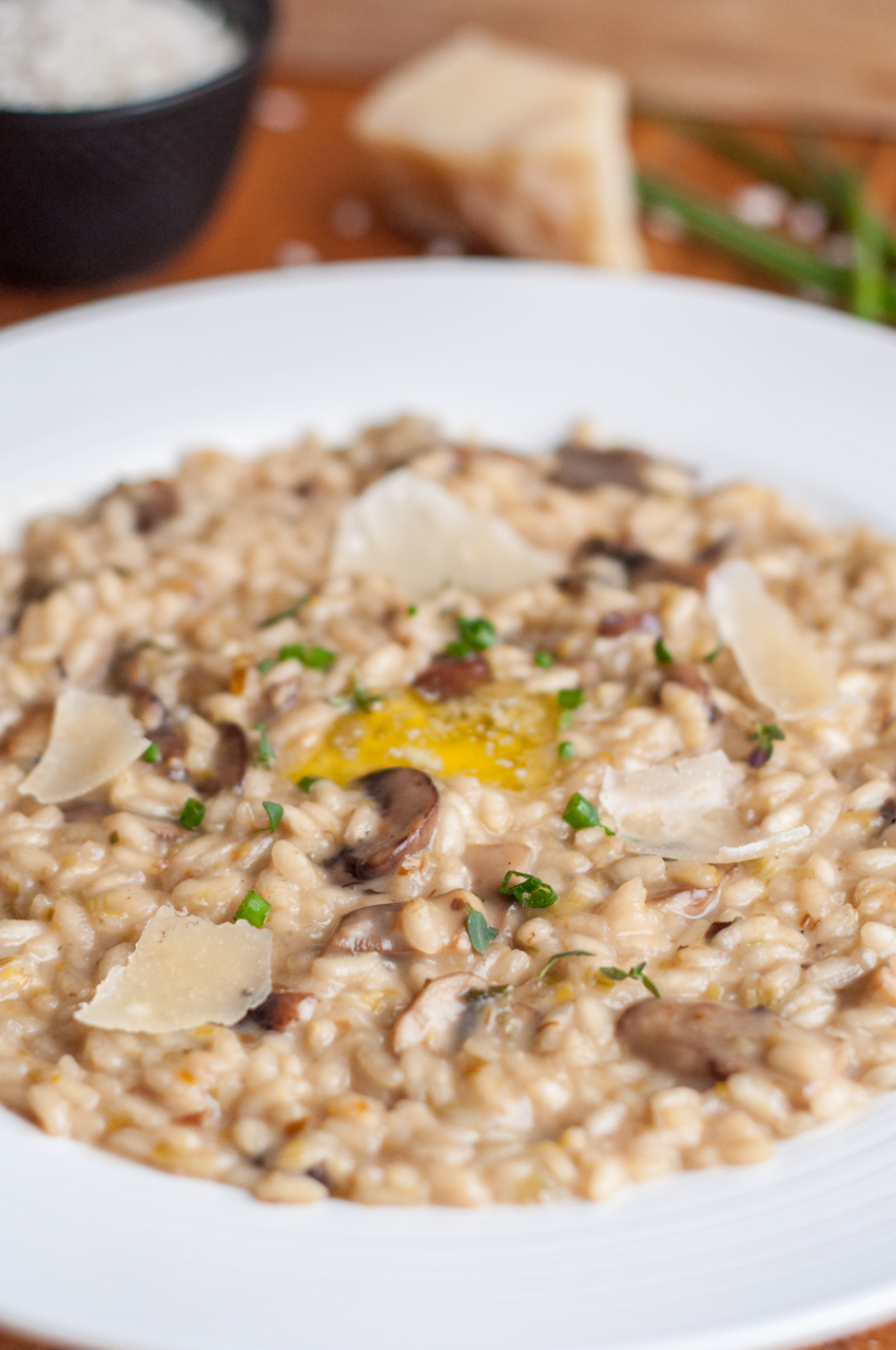Musroom Rissoto Mushroom Risotto - GastroSenses