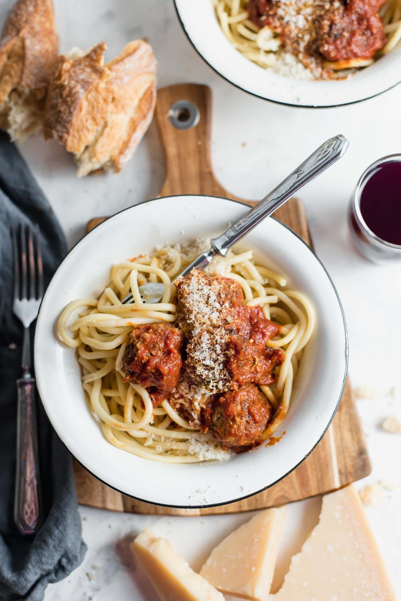 Classic Italian Meatballs and Best Tomato Sauce